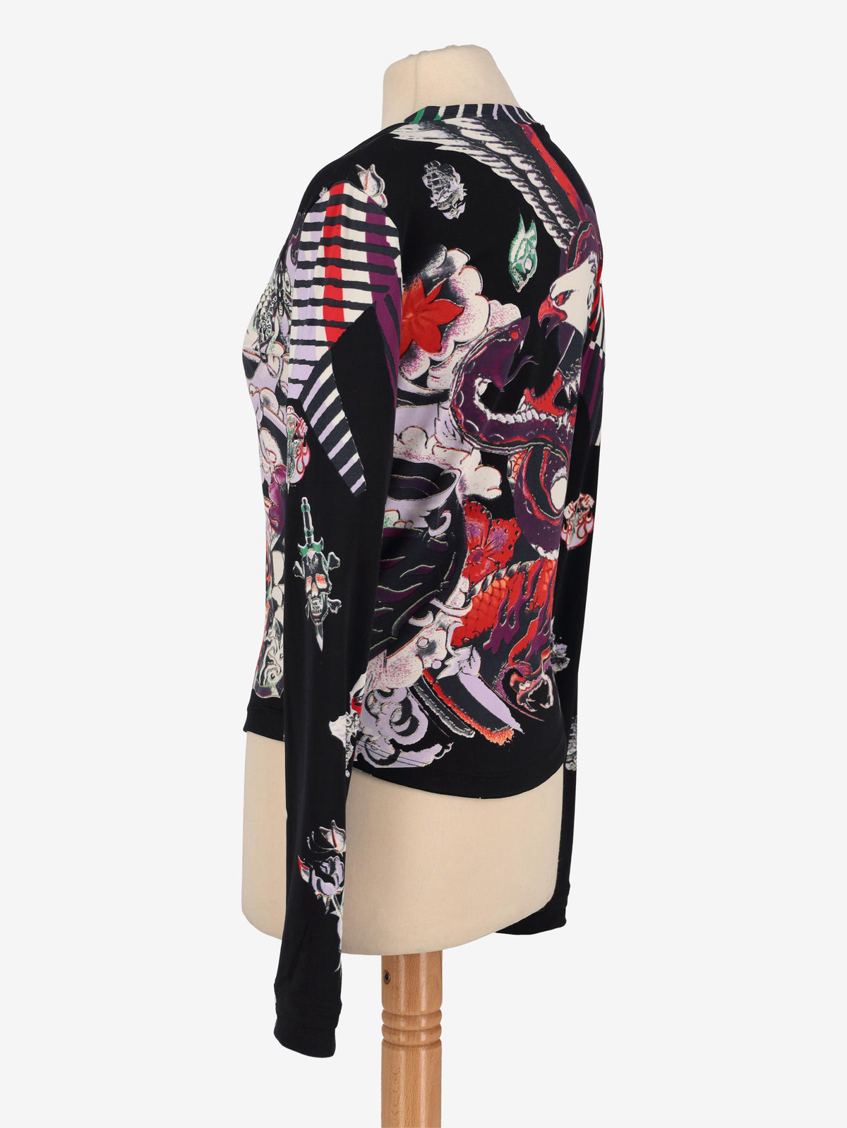 Just Cavalli Tattoo Print Shirt W24121253.11  Just Cavalli 
