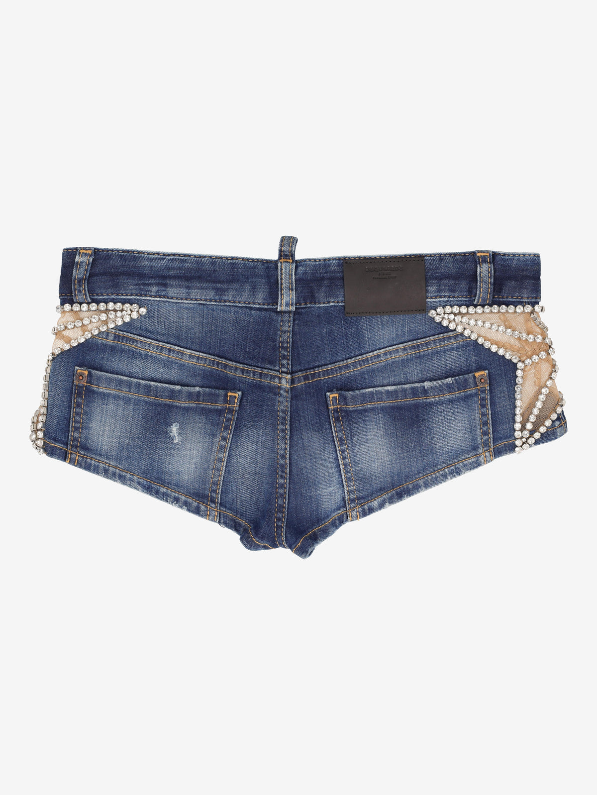 Dsquared2 Starry Night Hot Pants with Crystal Star Inserts CVM26.23.135  Dsquared² 