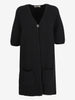 Jil Sander Black Cardigan With Short Sleeves W271125.1  Jil Sander 