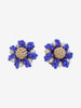 Vintage Daisy Shape Earrings from the 60s W2202226  Vintage 
