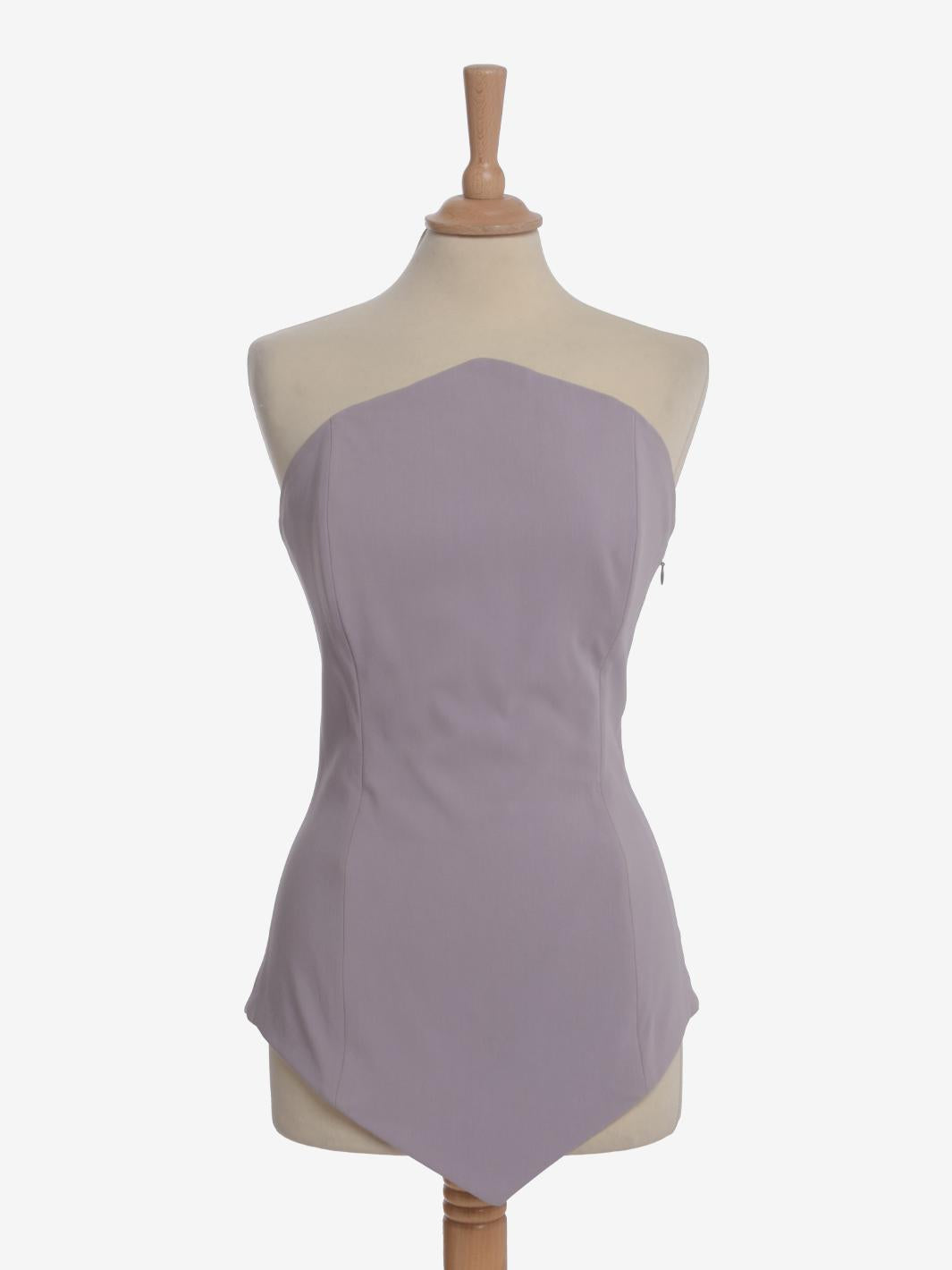 Corsetto lilla Maison Margiela White Label-'90