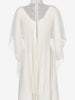 Vintage Tulle Wedding Dress with Polka Dot Embroidery and Cape Detail W240426.3  Vintage 