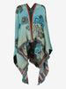 Kenzo Multicolor Floral Shawl with Fringes W27526.53  Kenzo 