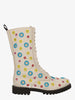 Moschino Combat Boots in White Leather WCV250821.05  Moschino 