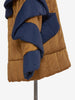 Vintage Gold quilt with blue snake - '00s AR021  Vintage 