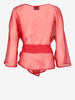 Armani Collezioni Sheer Belted Blouse W27526.43  Armani 