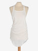 Rick Owens Forever Basic Rib Tank in White Cotton RM290925.24  Rick Owens 
