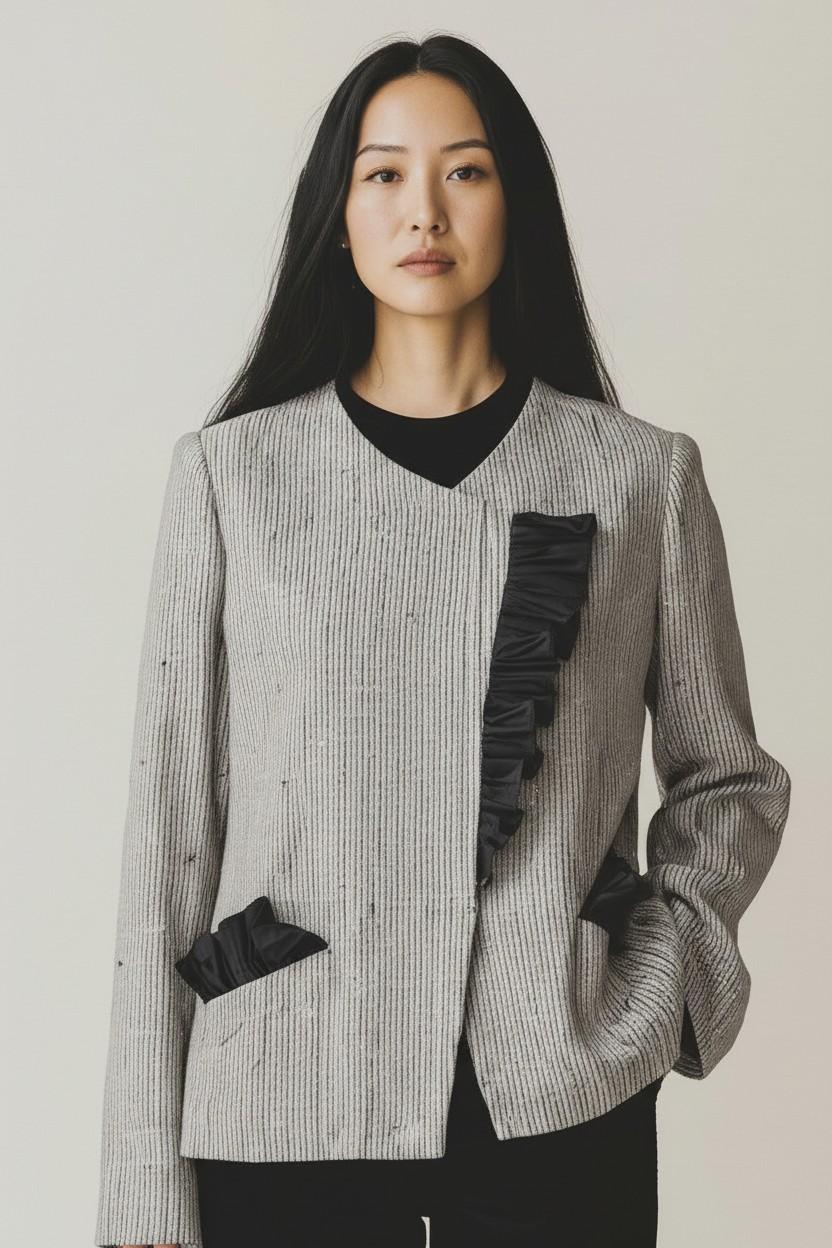 Andrè Laug Striped Jacket WCV151124.7  Andre Laug 