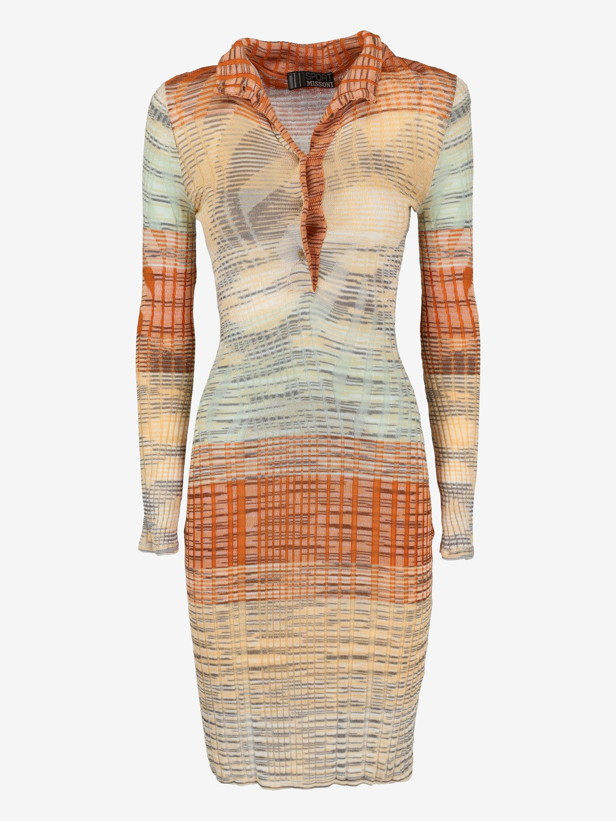 Missoni Sport Knitted Dress with Iconic Pattern W7426.31  Missoni 