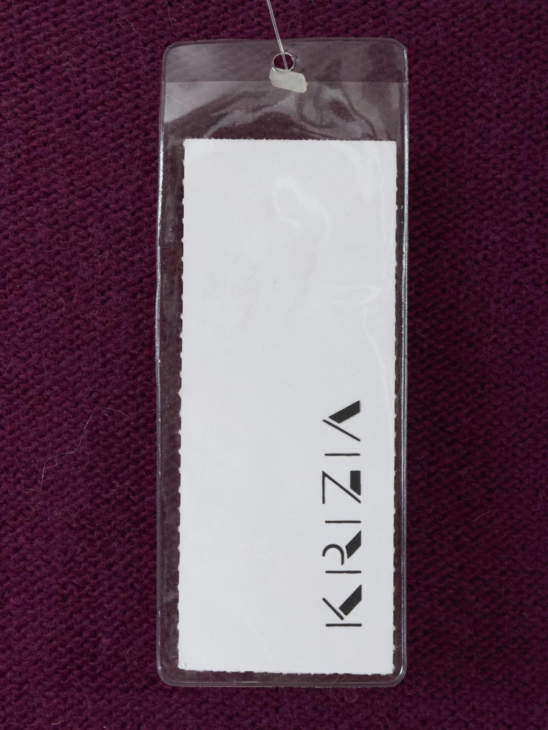 Krizia 羊毛中长连衣裙