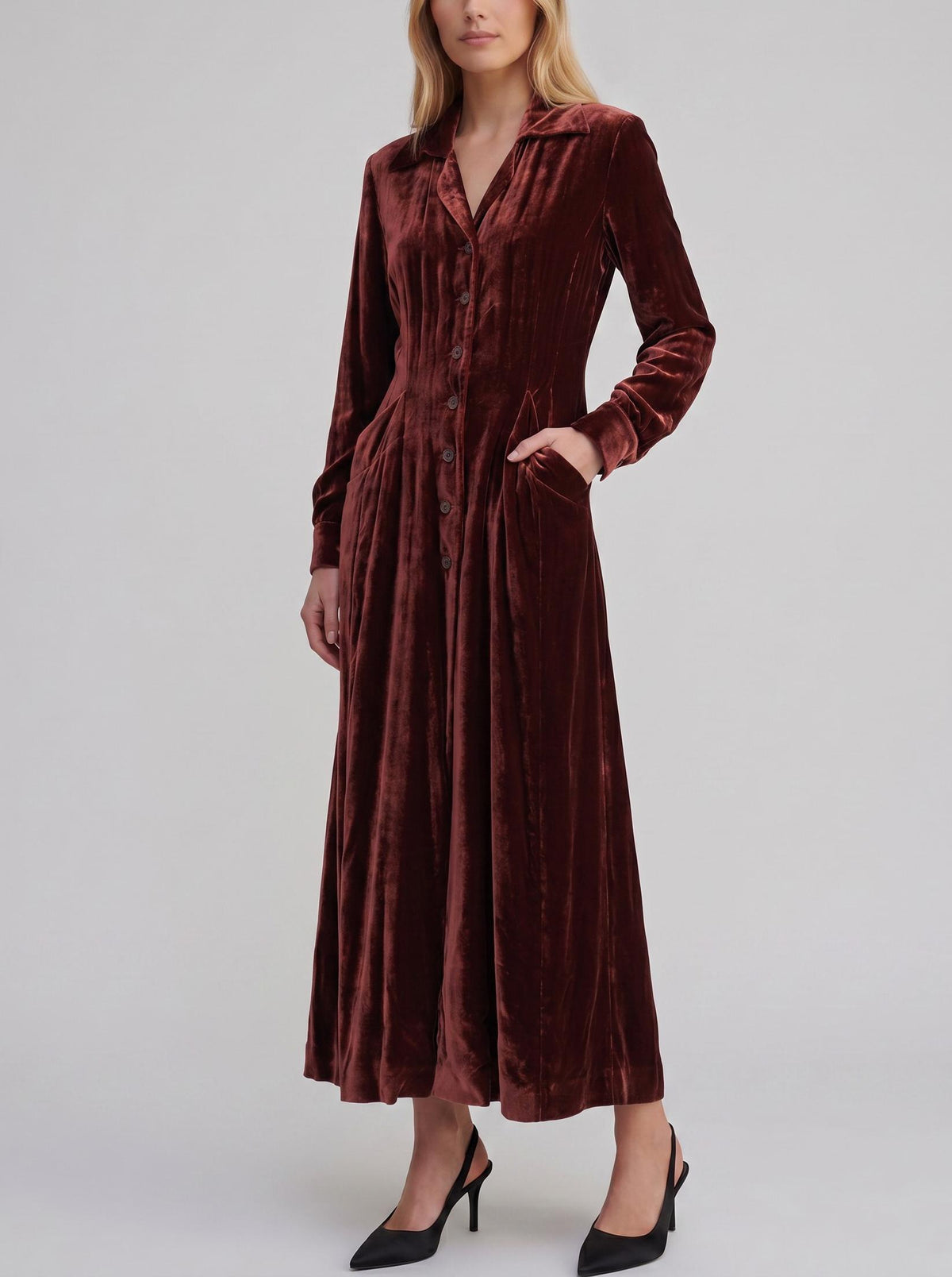 Etro Long Chenille Coat Dress W27526.171  Etro 
