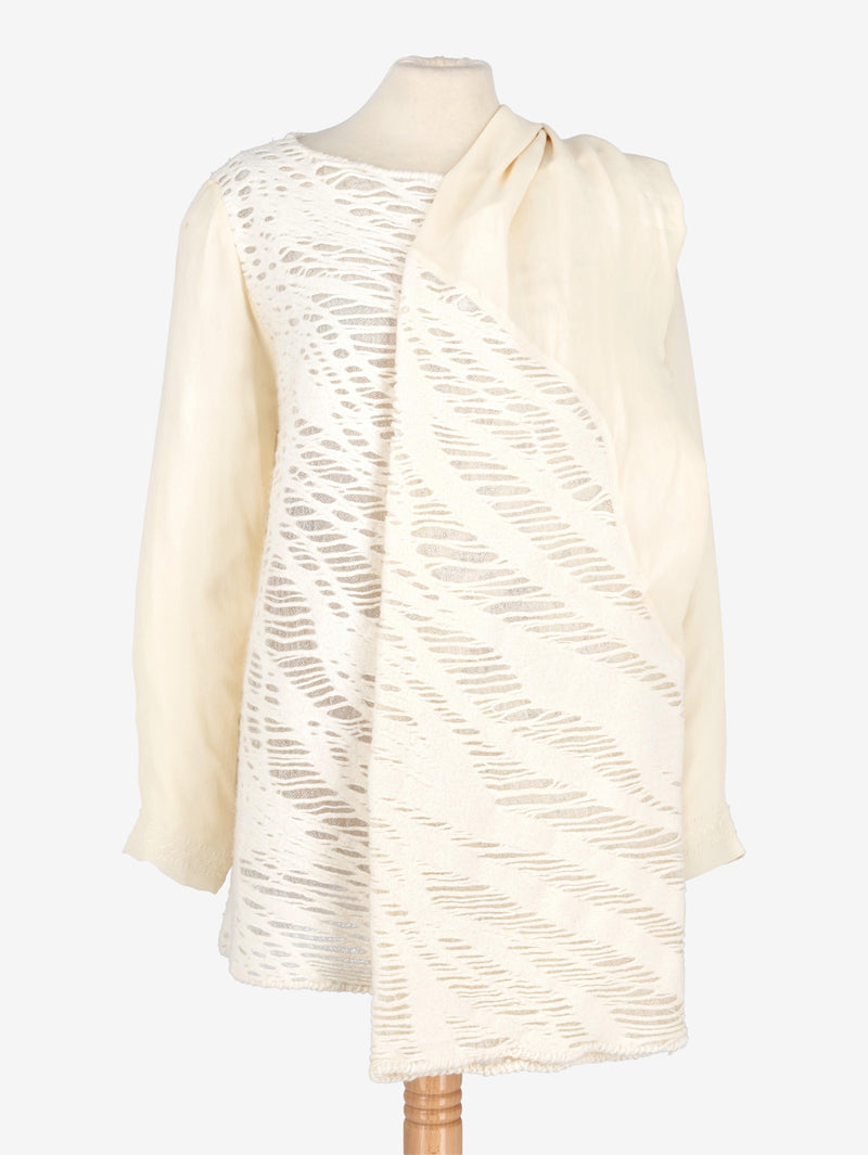 Gianfranco Ferré Textured Boat-neck Top MZ1913448  Gianfranco Ferré 
