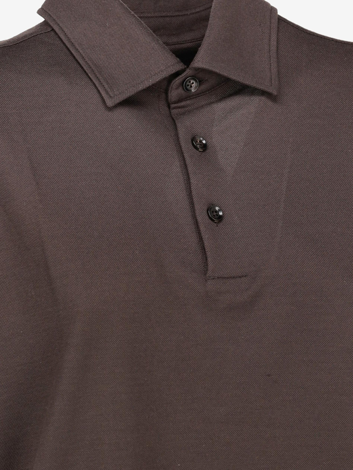 Zegna Lightweight Wool Polo Shirt WCV130127  Ermenegildo Zegna 