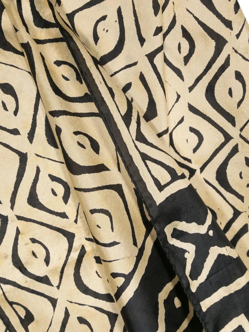 Etro geomatric-pattern silk scarf WCV241085  Etro 