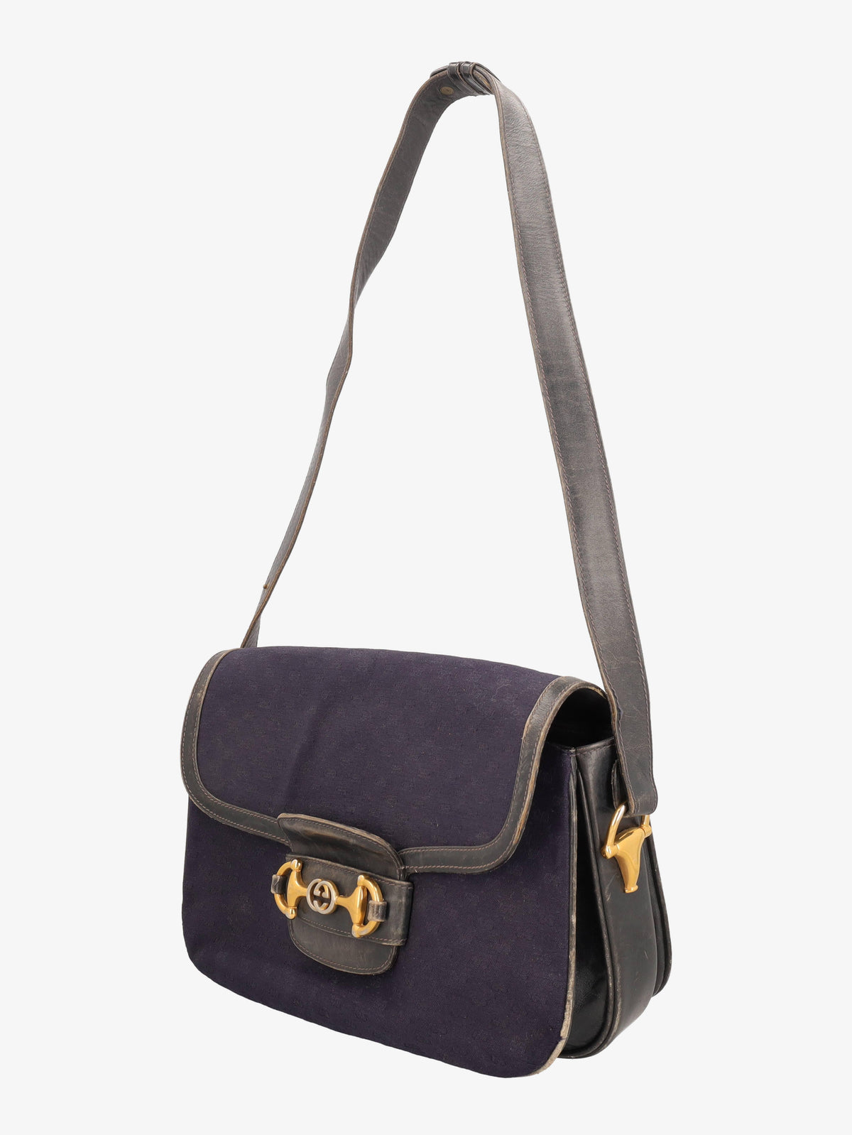 Gucci Vintage Horsebit Shoulder Bag
