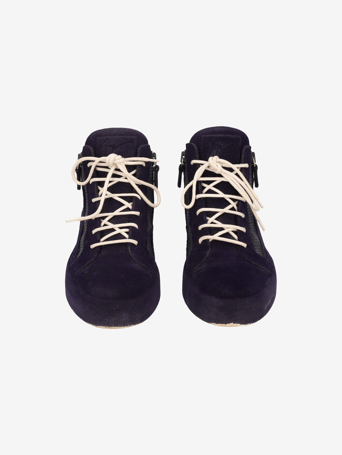 Giuseppe Zanotti Men's Blue Velvet Shoes WCV250877.07 . Giuseppe Zanotti 