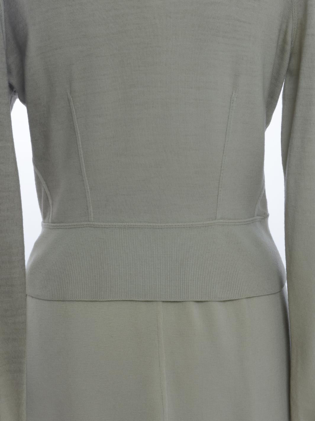Alaïa Wool Sage Suit - 80s DM1004368  Alaïa 
