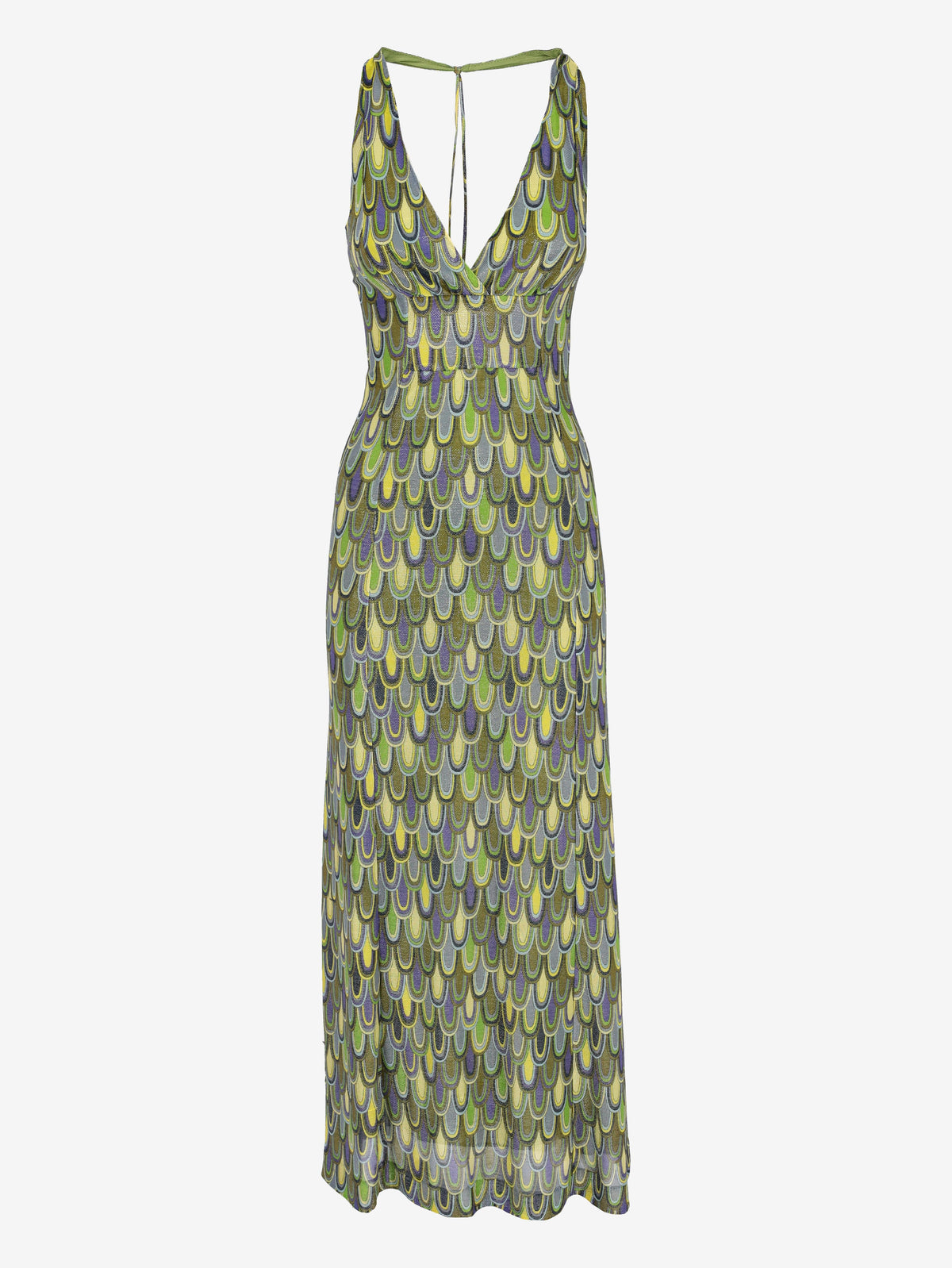 Missoni Long Halter Dress with Open Back W7426.30  Missoni 