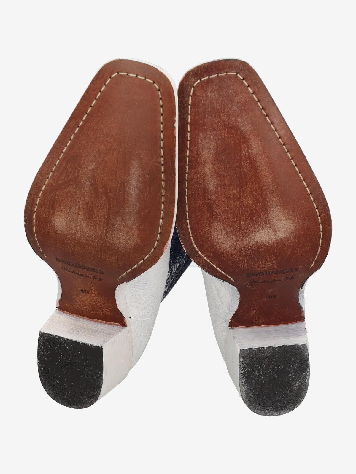 Dsquared2 Deanday Denim Ankle Boots CVM26.23.186  Dsquared² 