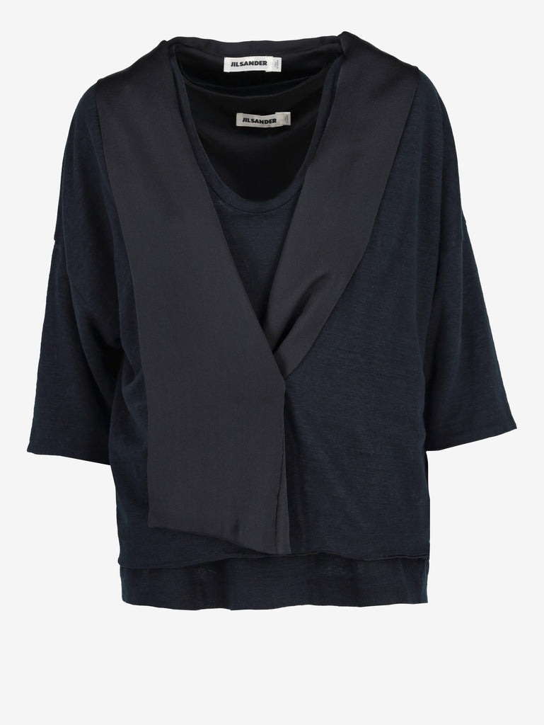 Jil Sander Blue Two Piece Set W271125.3  Jil Sander 
