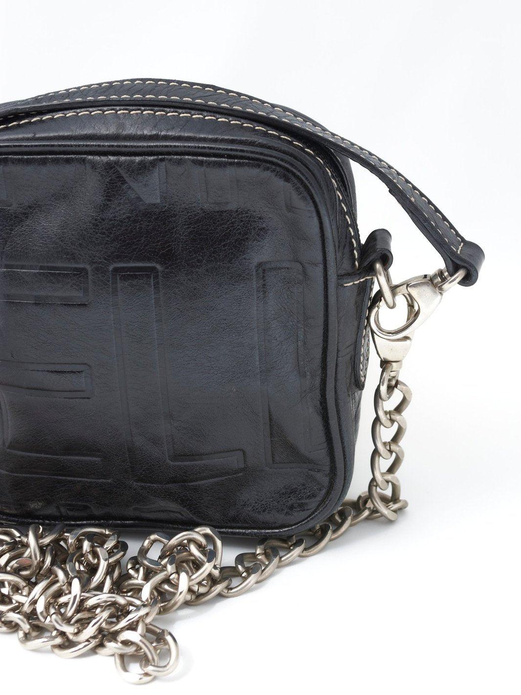 Mariella Burani black shoulder bag, 2010 W22062124  Mariella Burani 