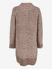 Falconeri Textured Knitted Long Coat with Buckle Detail CVM26.22.6  Falconeri 