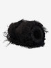 Feather Muff in Deep Black BR000584  Vintage 