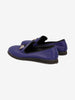 Giuseppe Zanotti Blue Leather Loafers WCV250877.03  Giuseppe Zanotti 