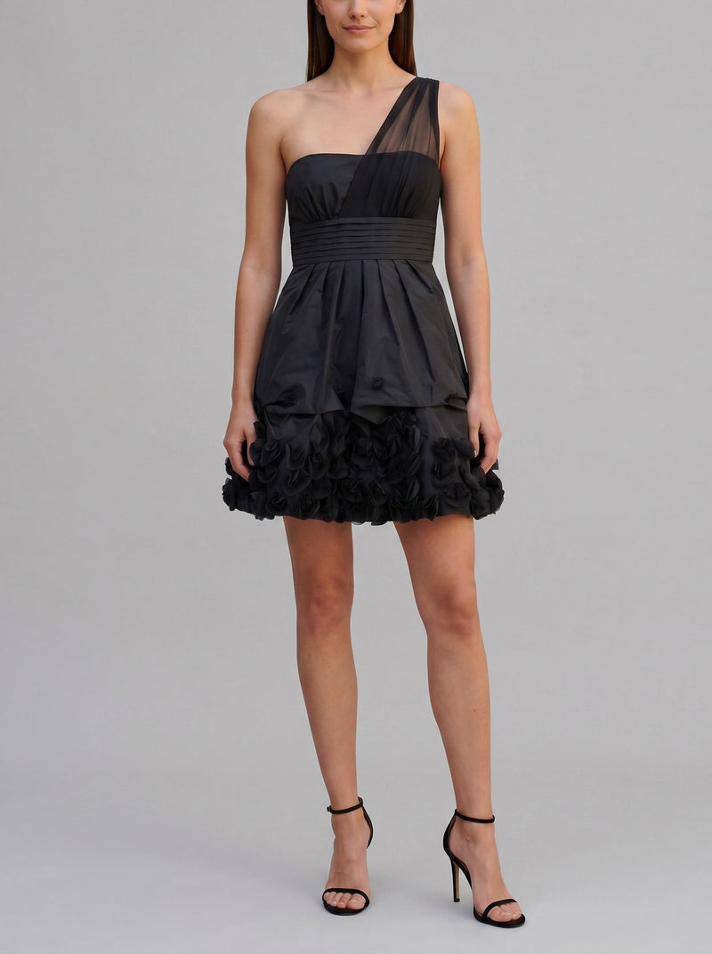 Vintage Sleeveless Mini Dress with Tulle Shoulder Detail WCV26.1.7  Vintage 