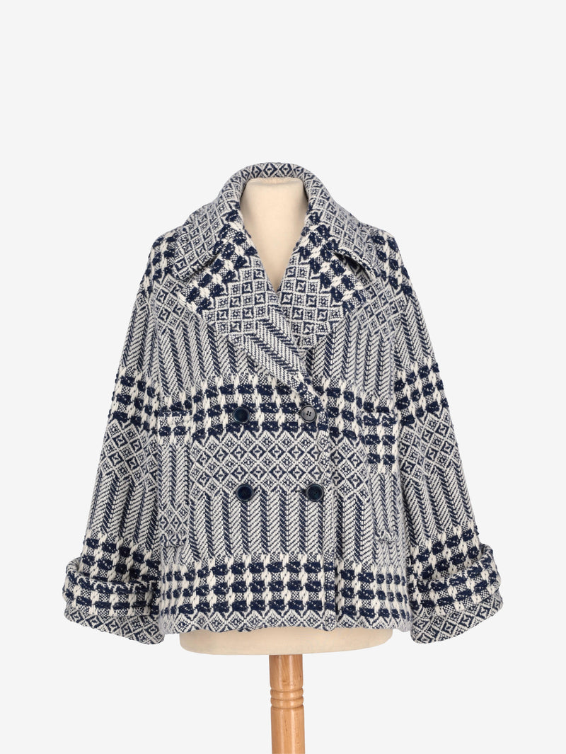 Carlo Piombo Wool Cropped Jacket WCV30052025.36  Piombo 