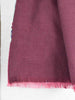 1970s men burgundy silk-blend scarf with graphic pattern W22030638  Vintage 