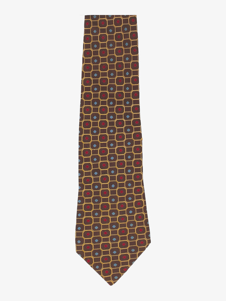 Hermès Patterned Tie 161225.17  Hermes 