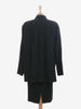 Gianfranco Ferré Black Suit With Jewels Buttons - 80s