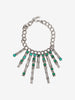 Vintage Necklace with Bamboo-Style Pendants W13426.128  Vintage 