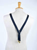 1990s green and blue suspenders W22050637  Vintage 