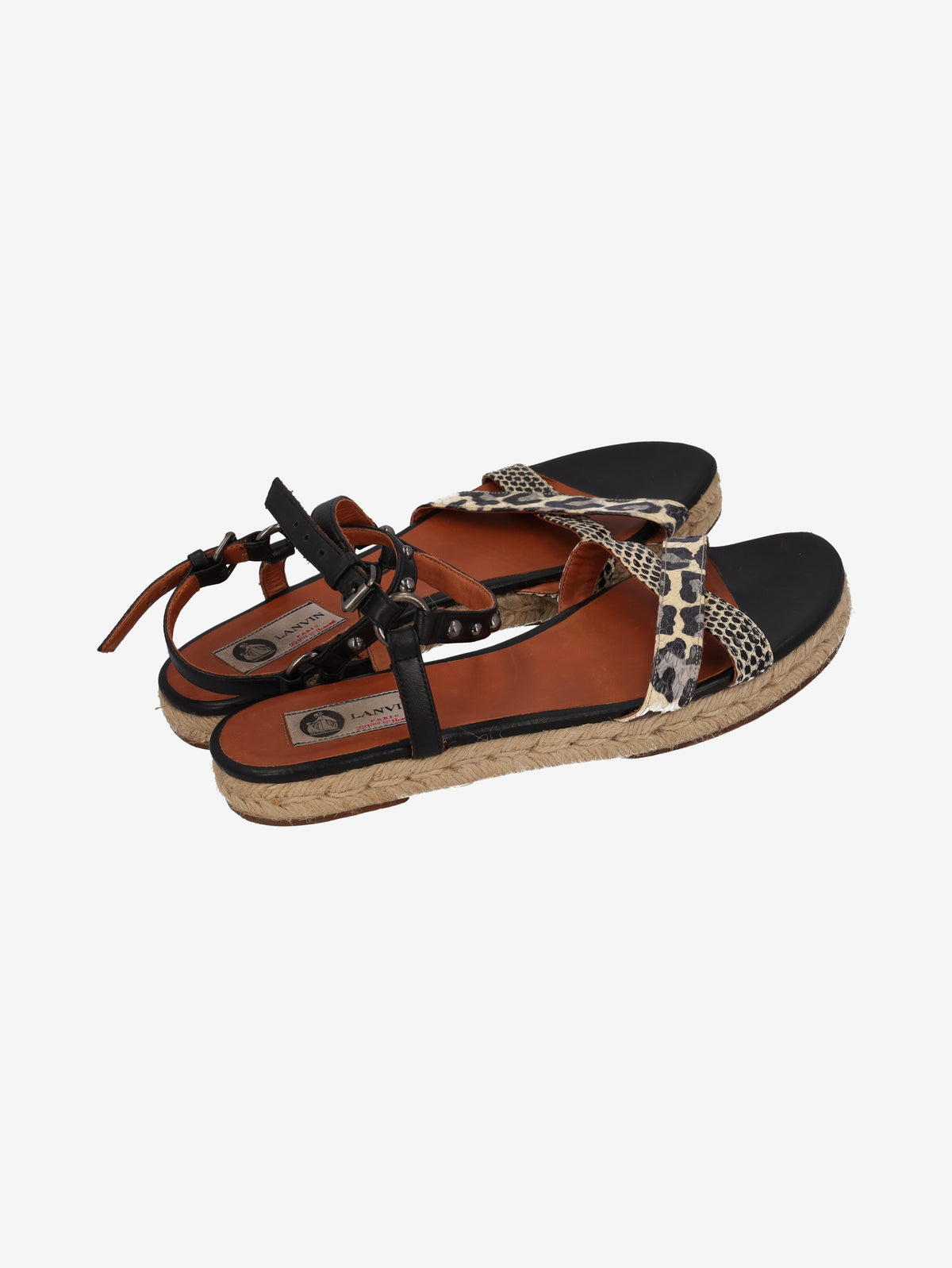 Lanvin Jute Sole Sandals CVM21.44.63  Lanvin 