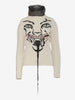 Krizia Sweater with tiger embroidery