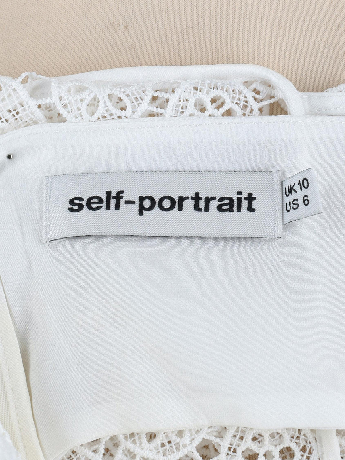 Self-Portrait Lace Tiered Mini Dress WCV26.1.2  Self portrait 