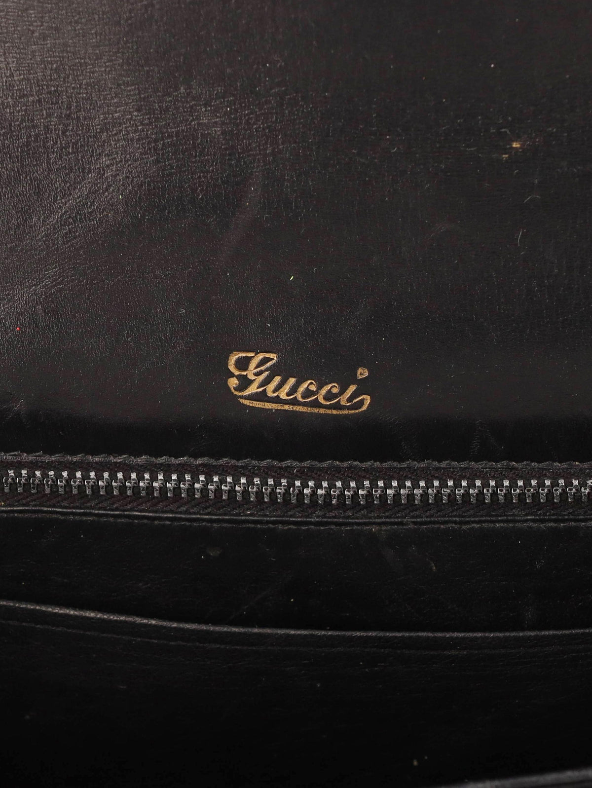 Borsa Gucci con catena in cocco nero
