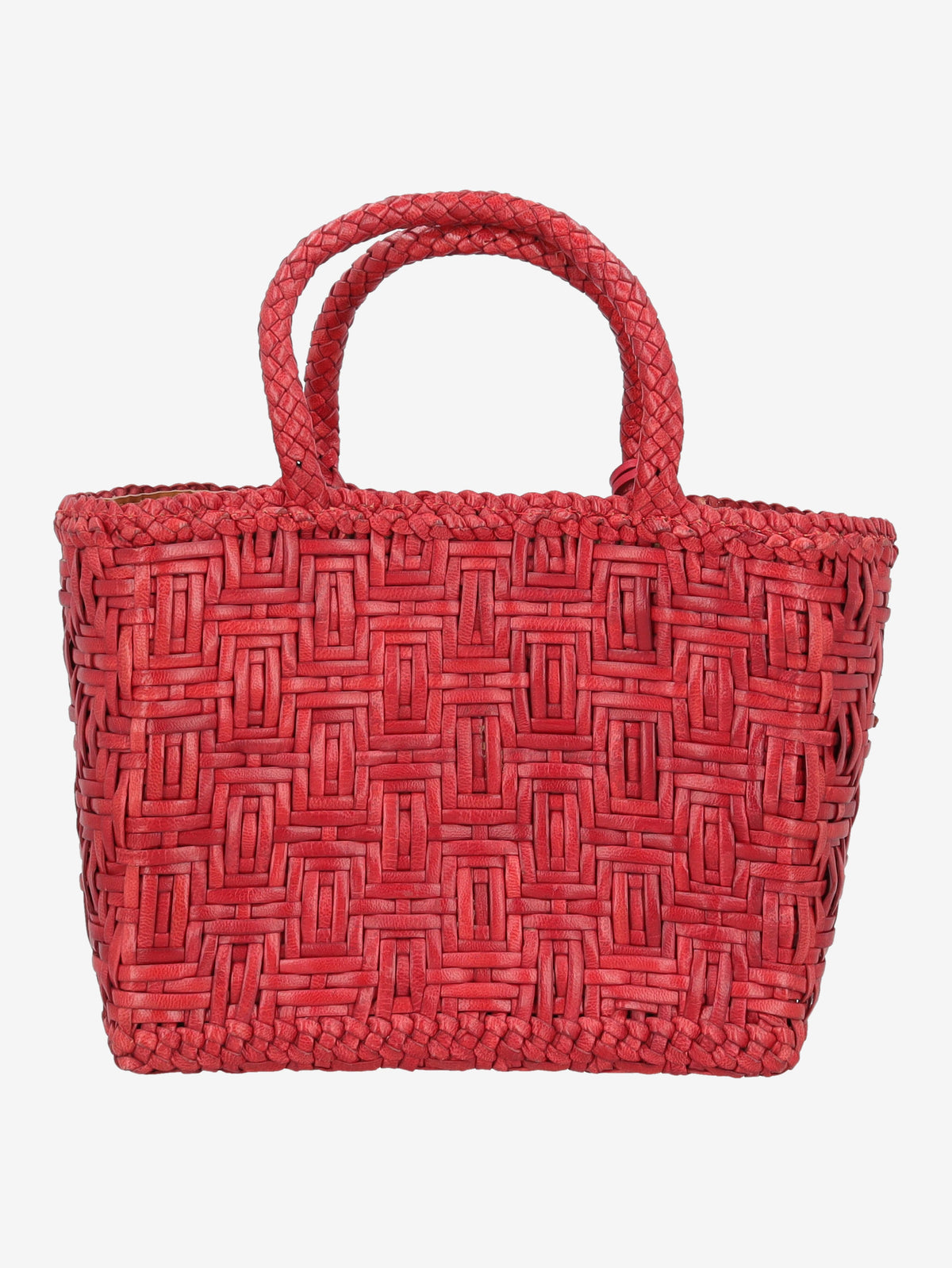 Tosca Blu Vintage Leather Mini Basket Bag W20260903.1  Tosca Blu 
