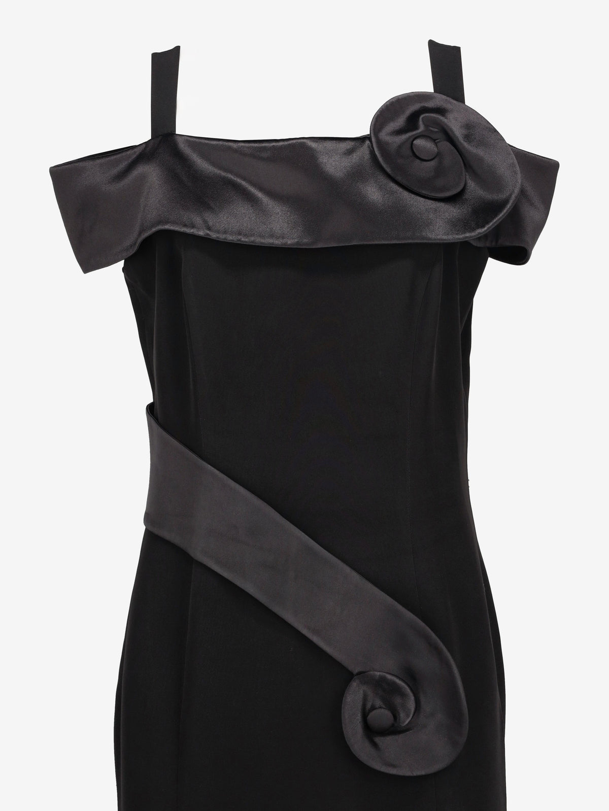 Vintage Nightgown in Black W27526.19  Vintage 