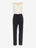 Tuta Linea Piano di Max Mara Bianca Nera