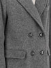Penny Black Grey Wool-Mohair Blend Short Coat CVM26.8.3  Pennyblack 
