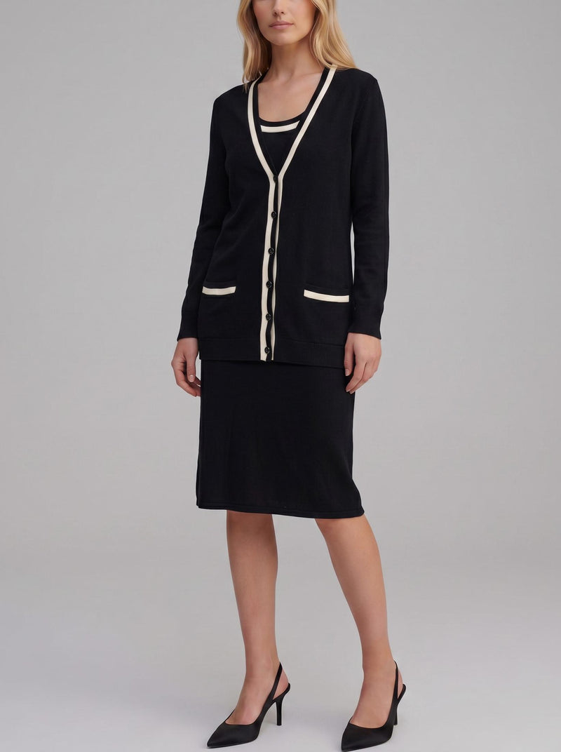 Ralph Lauren Cardigan & Dress Two-Piece Set MR270326.31  Ralph Lauren 