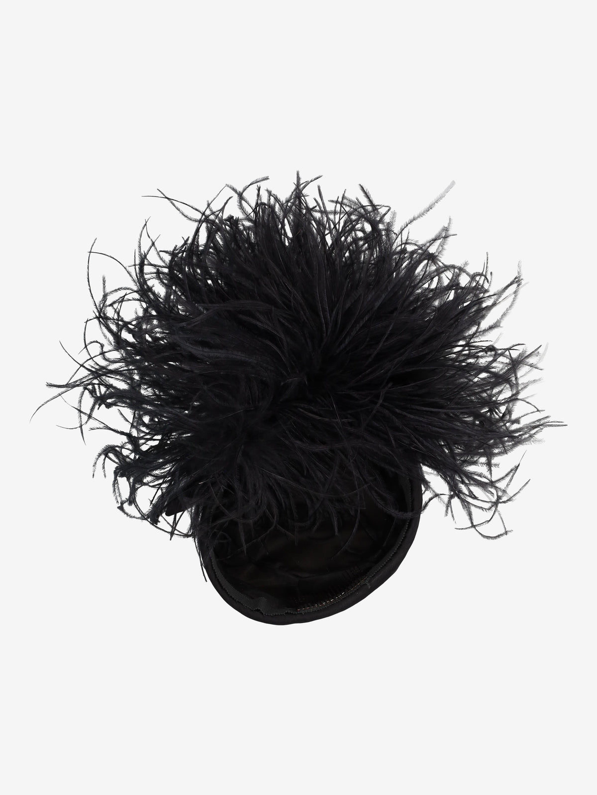 Vintage Feather & Bow Cocktail Hat W27526.146  Vintage 