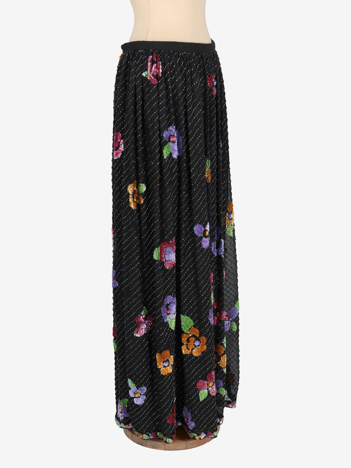 Sequin Long Skirt W202606032  Vintage 