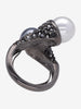 Kenneth Jay Lane Double Pearl Ring CVR24.1.149  Kenneth Jay Lane 