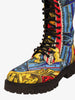 Moschino Baroque Zodiac Lace-Up Combat Boots WCV250821.04  Moschino 