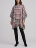 Ermanno Scervino Tartan Poncho Dress CVM26.22.28  Ermanno Scervino 