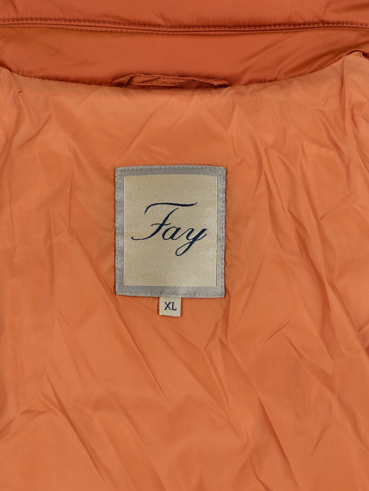 Fay Orange Puffer Jacket CVM26.22.68  Fay 